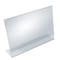 Azar Displays Angled L-Shaped Sign Holder Frame with Slant Back Design 17''x 11''High- Horizontal/Landscape, 10PK 112709-10PK - alternate 1